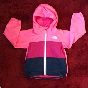 💥SOLD💥 Toddler girls north face wind breaker